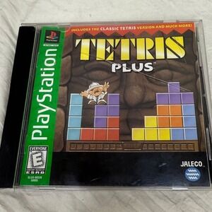 Tetris Plus - PS1 Complete Playstation Game‎